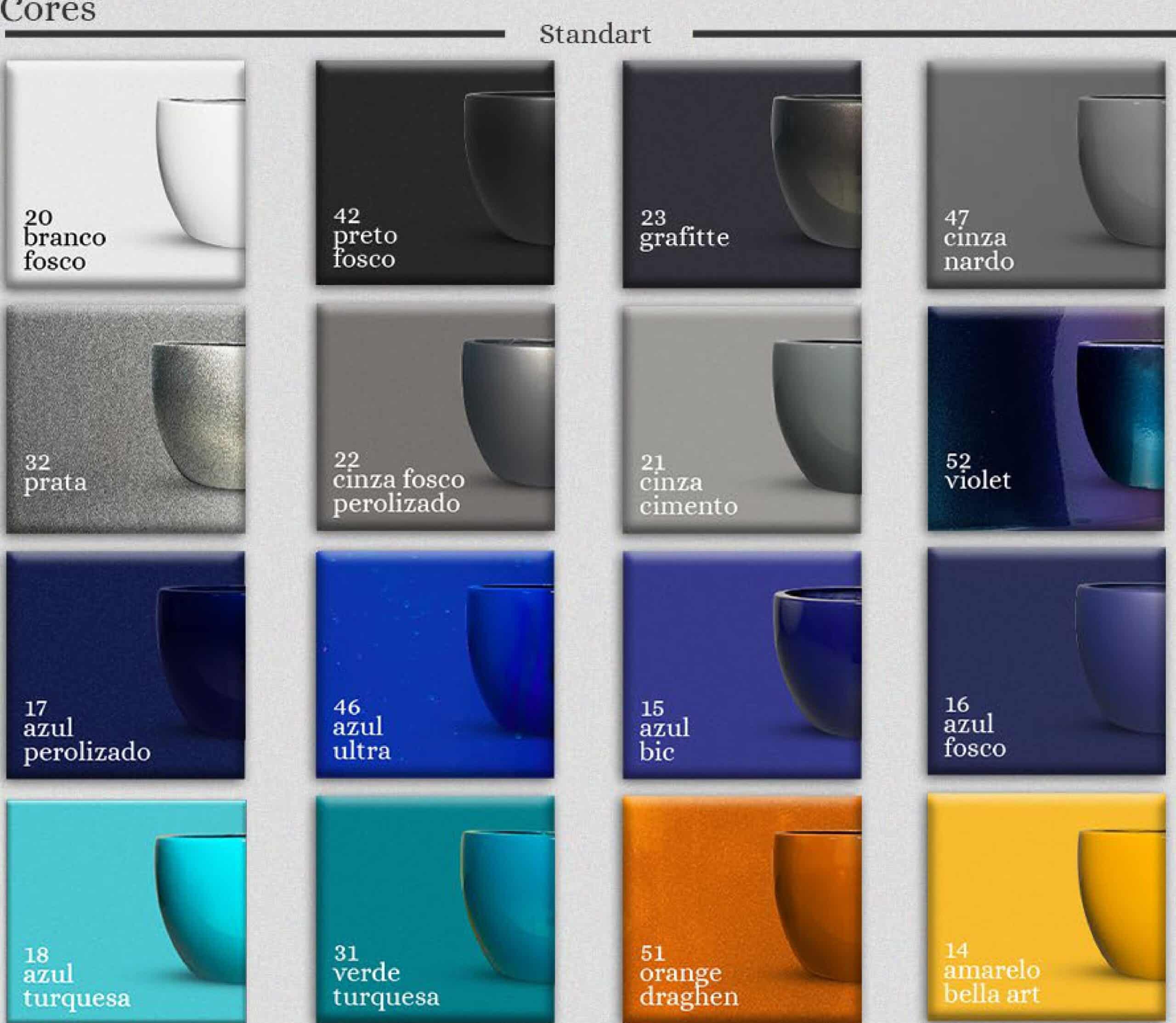 Vaso em Fibra de Vidro Estilo Vietnamita Pipa Cinza - Imagem 3