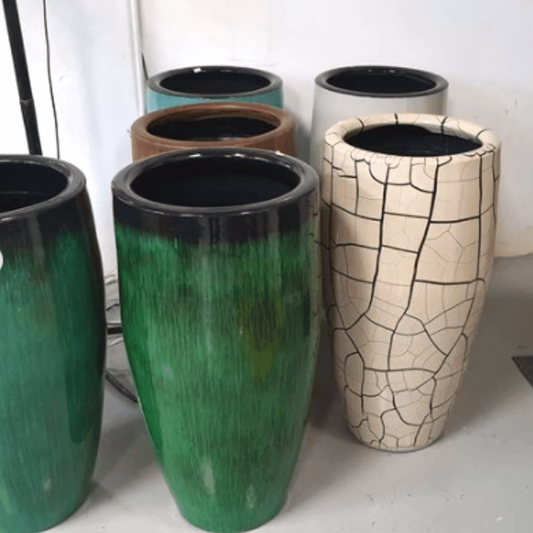 Vaso Vietnamita Nepal Verde