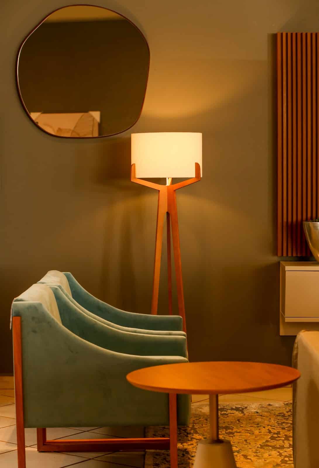 Luminária Abajur de chão Bahamas