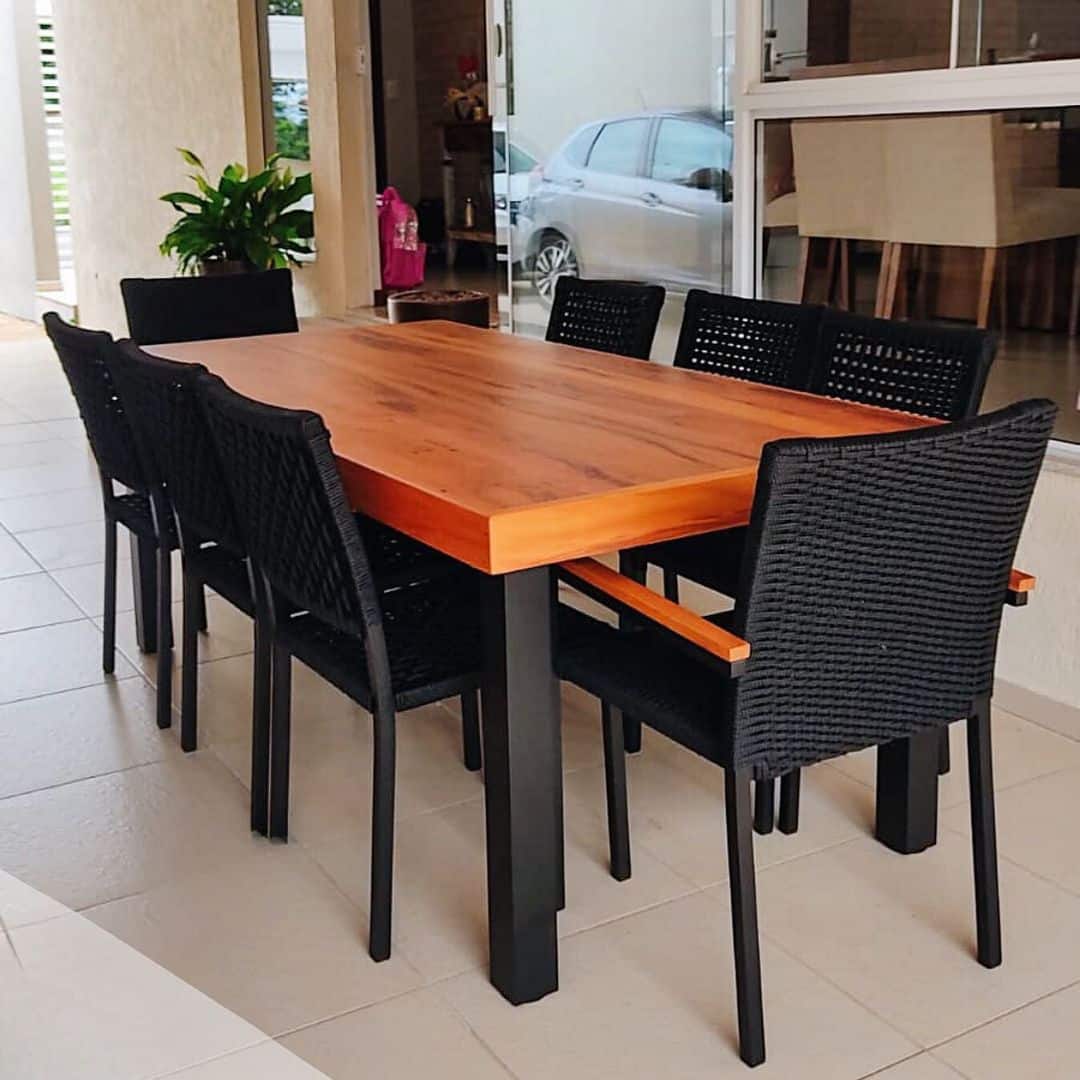 Conjunto Mesa e Cadeiras para área externa IDE08