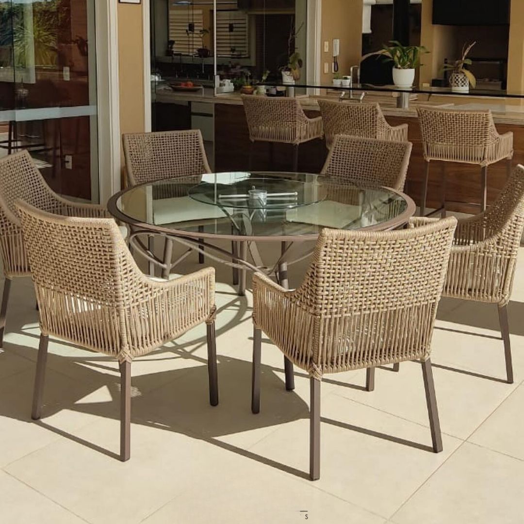 Conjunto Mesa e Cadeiras para área externa IDE05