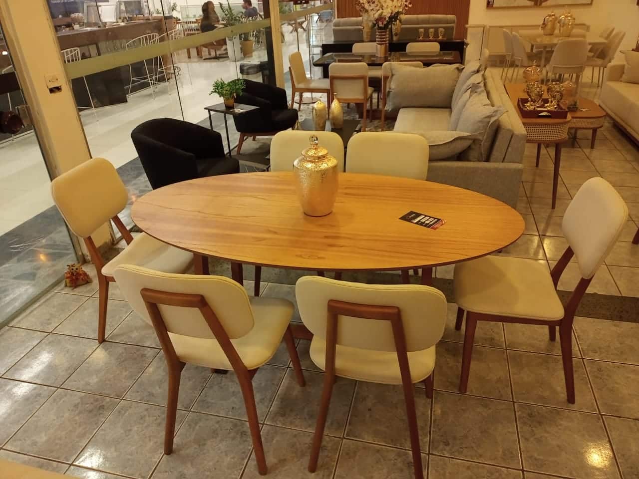 Conjunto de Mesa e Cadeiras de jantar IDI01