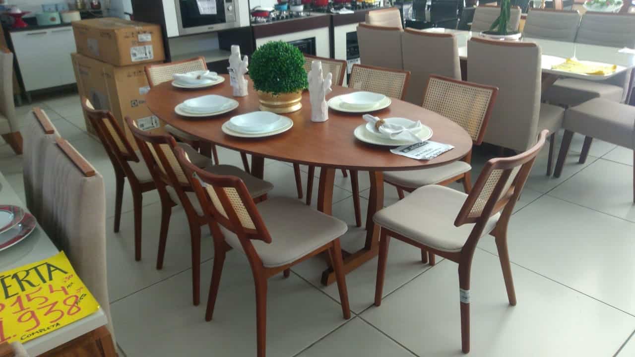 Conjunto de Mesa e Cadeiras de jantar IDI23