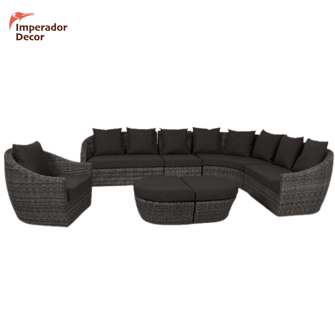 Conjunto Poltronas Horrana 8 Lugares