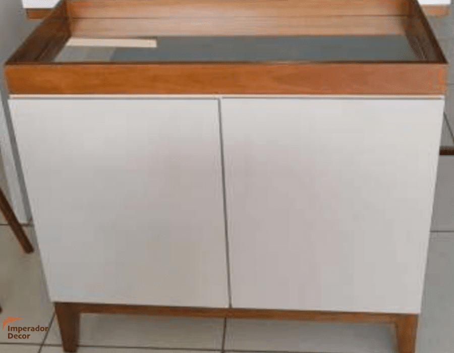 Aparador Buffet Bar 2P com Laqueado Premium