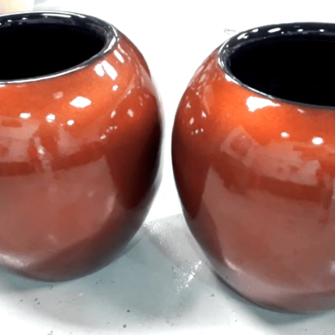 Vaso Vietnamita Bahamas Cobre